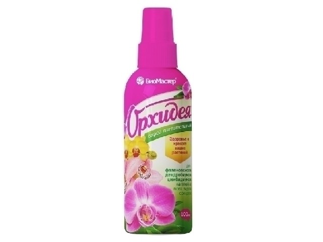 Орхидея (спрей 100 мл.) Спрей-кондиционер для листовой подкормки орхидей.БиоМастер